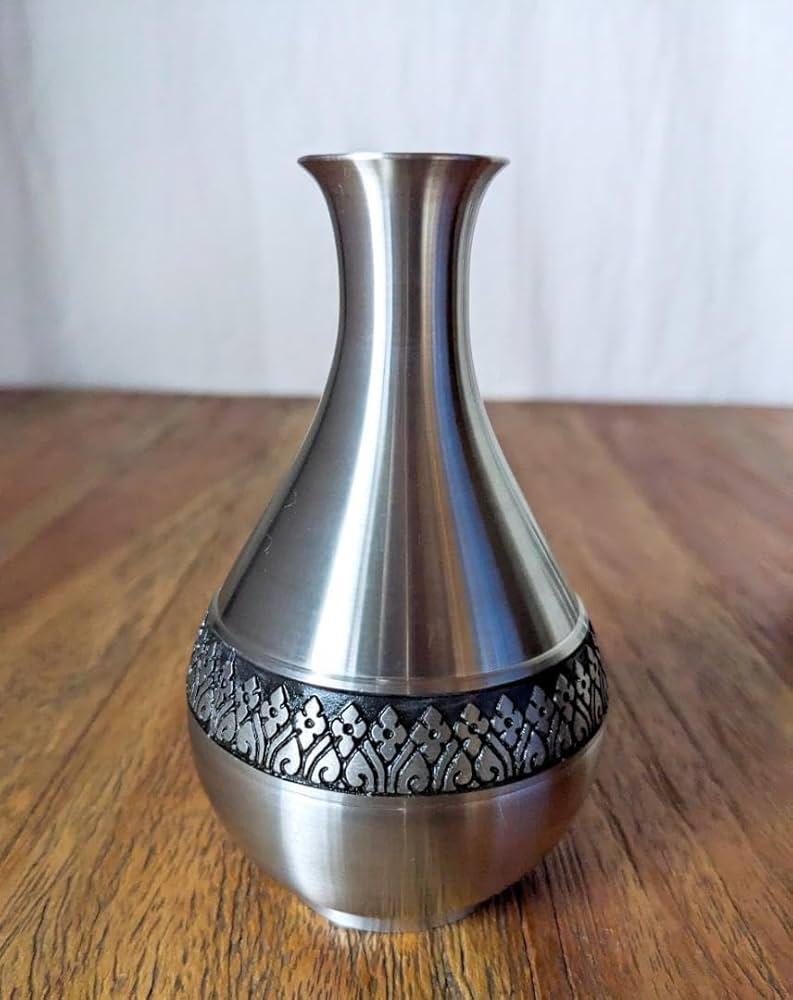 Amazon.co.jp: SIAM LOTUS ピューター タイ製 徳利 お猪口 錫