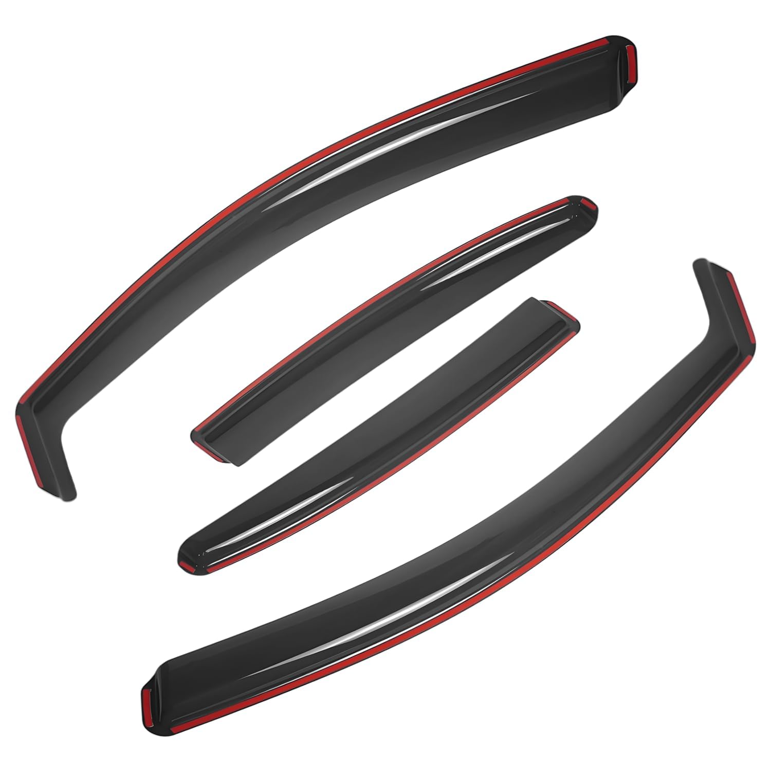 Woniyal 4Pcs Window Deflectors for Ford Escape