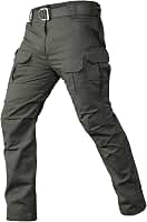 Calça cargo masculina Gear Tactical Waterpoof Leve Rip Stop EDC Military Combat
