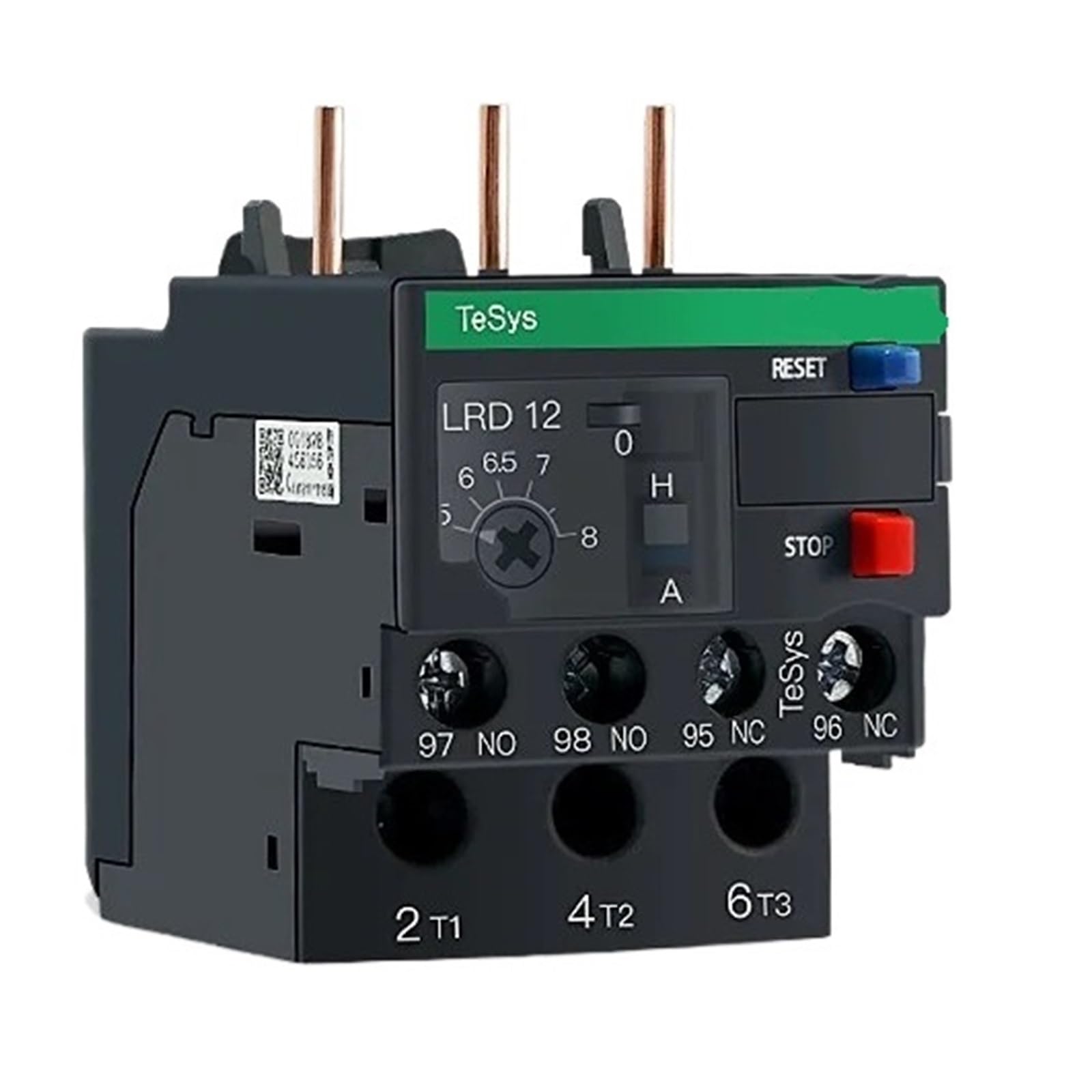 AQHYEBNSR Overload Relay LRD12C lrd16c lrd21c lrd32c Three-Pole Magnetic Trip 10A lc1d Protection(LRD21C)