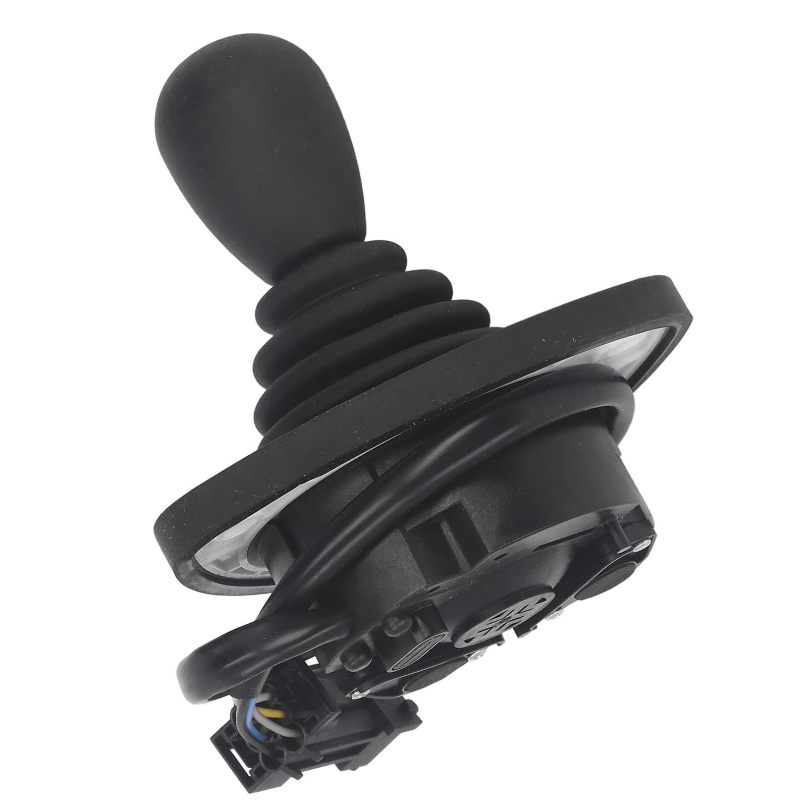 Joystick Idraulico in Materiale di Acciaio Legato, Joystick di Controllo Cavo con Valvola Remota a 360 Gradi per Carrello Elevatore, Trattore, Caricatore di Trattori
