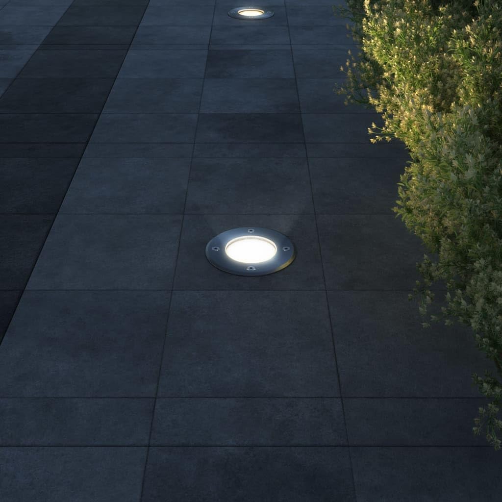 vidaXL Lampy najazdowe okrągłe (3 sztuki)