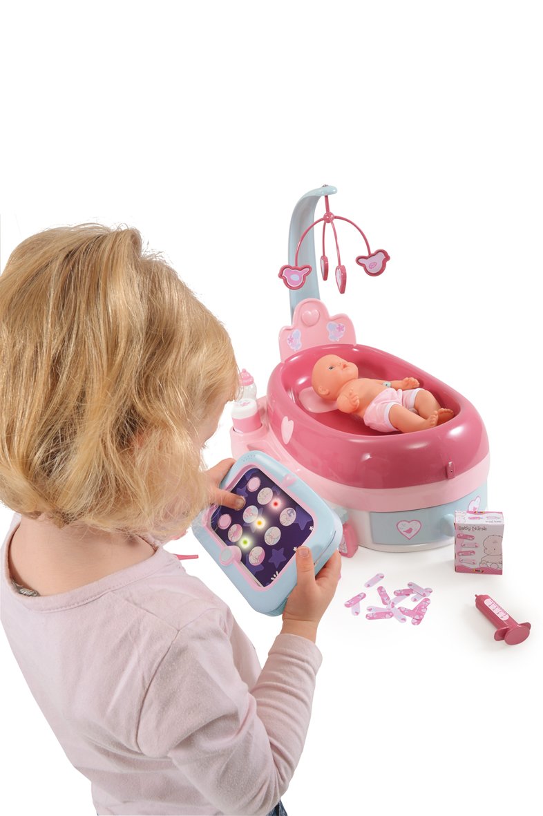 Smoby Electronic Nursery - Juguetes de rol para niños (Medicine & Health, Femenino, Multi)