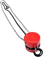 Talha Manual De Corrente G80 De 2200 Libras Com Gancho Giratório De 360° De 8 Pés, Ideal Para Armazéns, Canteiros De Obras, Oficinas E Fábricas.