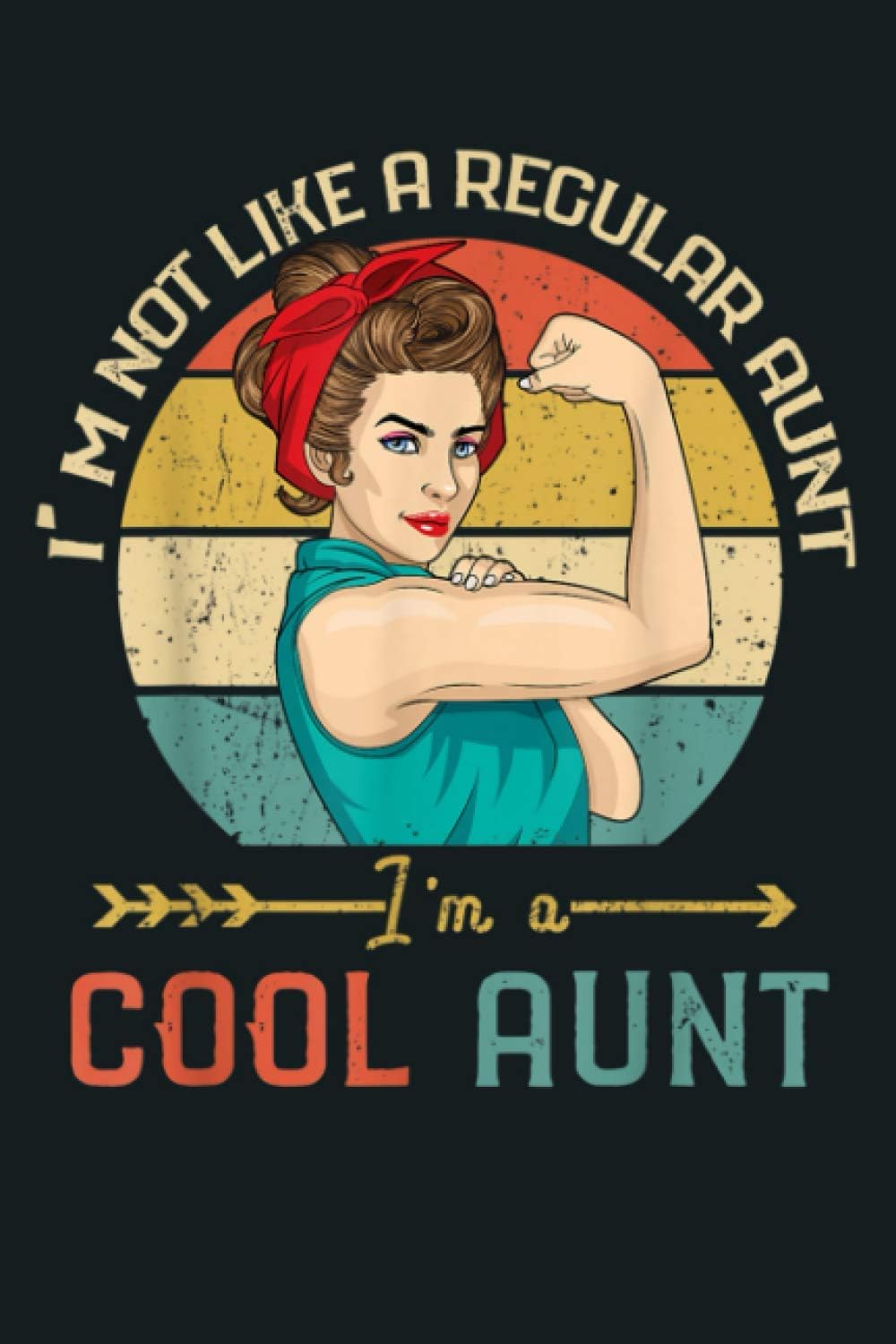 I M Not Like A Regular Aunt I M A Cool Aunt Gift: Notebook Planner - 6x9 inch Daily Planner Journal, To Do List Notebook, Daily Organizer, 114 Pages