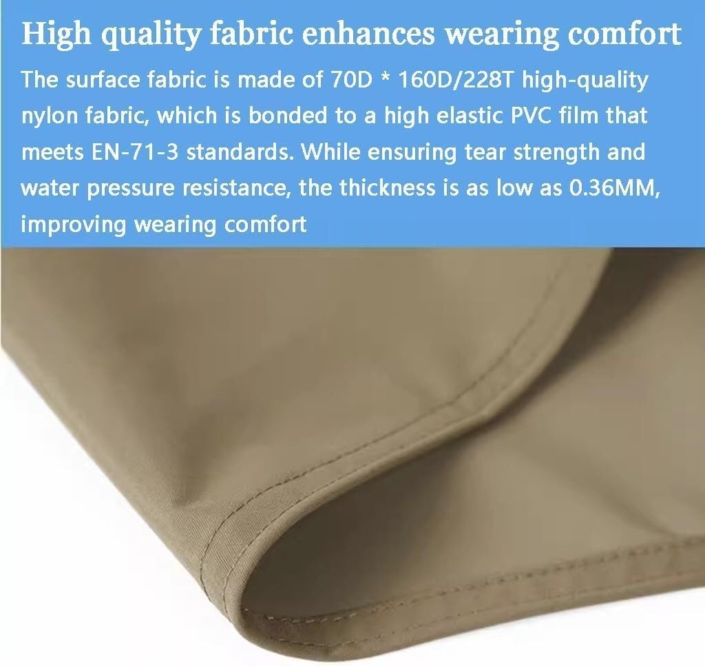 Wodery wędkarskie Wodery biodrowe Buty sznurowane Spodnie podwodne Wodery z miękkiego nylonu/PVC Nadaje się do wędkowania/przesadzania/przygód na świeżym powietrzu(A1,L(42))