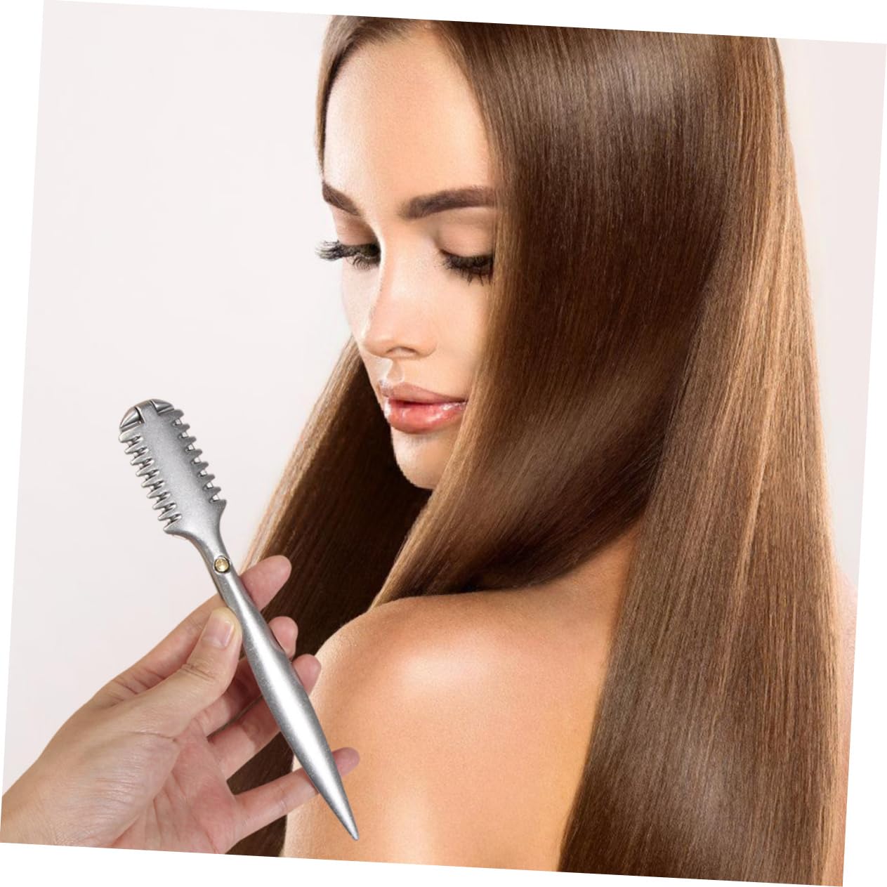 Healeved 4pièces Peigne De Coupe Et Effilage Double Face Pour Salon De Coiffure Outil De Coiffure Polyvalent Pour Coupe Précise Et Professionnelle Pour Amincissement Des Cheveux