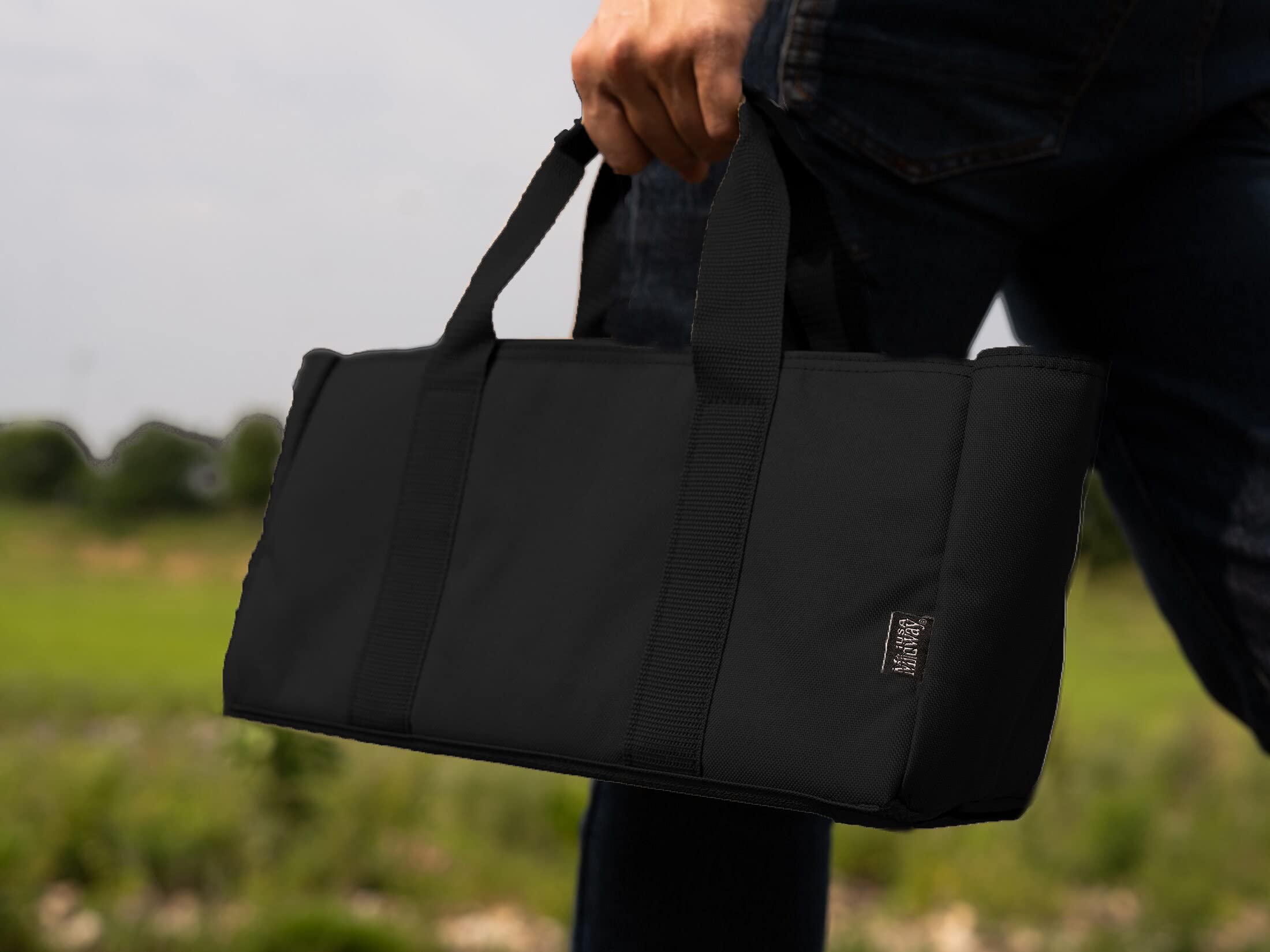 MidwayUSA Competition 4-Piece Range Bag Organizer Black