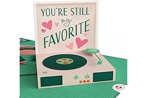 Record Funny Vinyl Anniversary Greeting Card for Husband Wife.