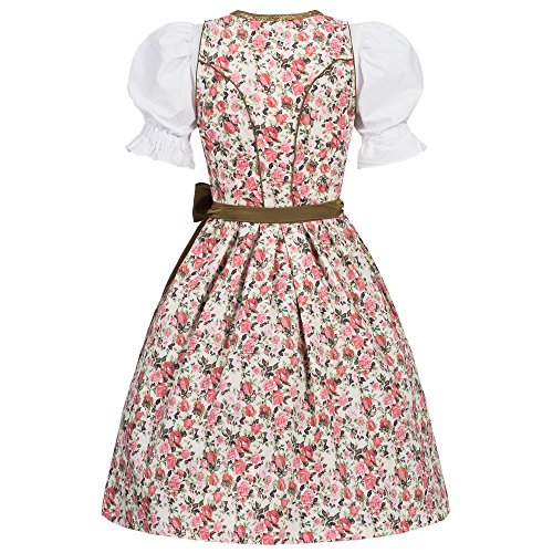 Gaudi-Leathers Bavarese Dirndl Set Josie 3 Pezzi