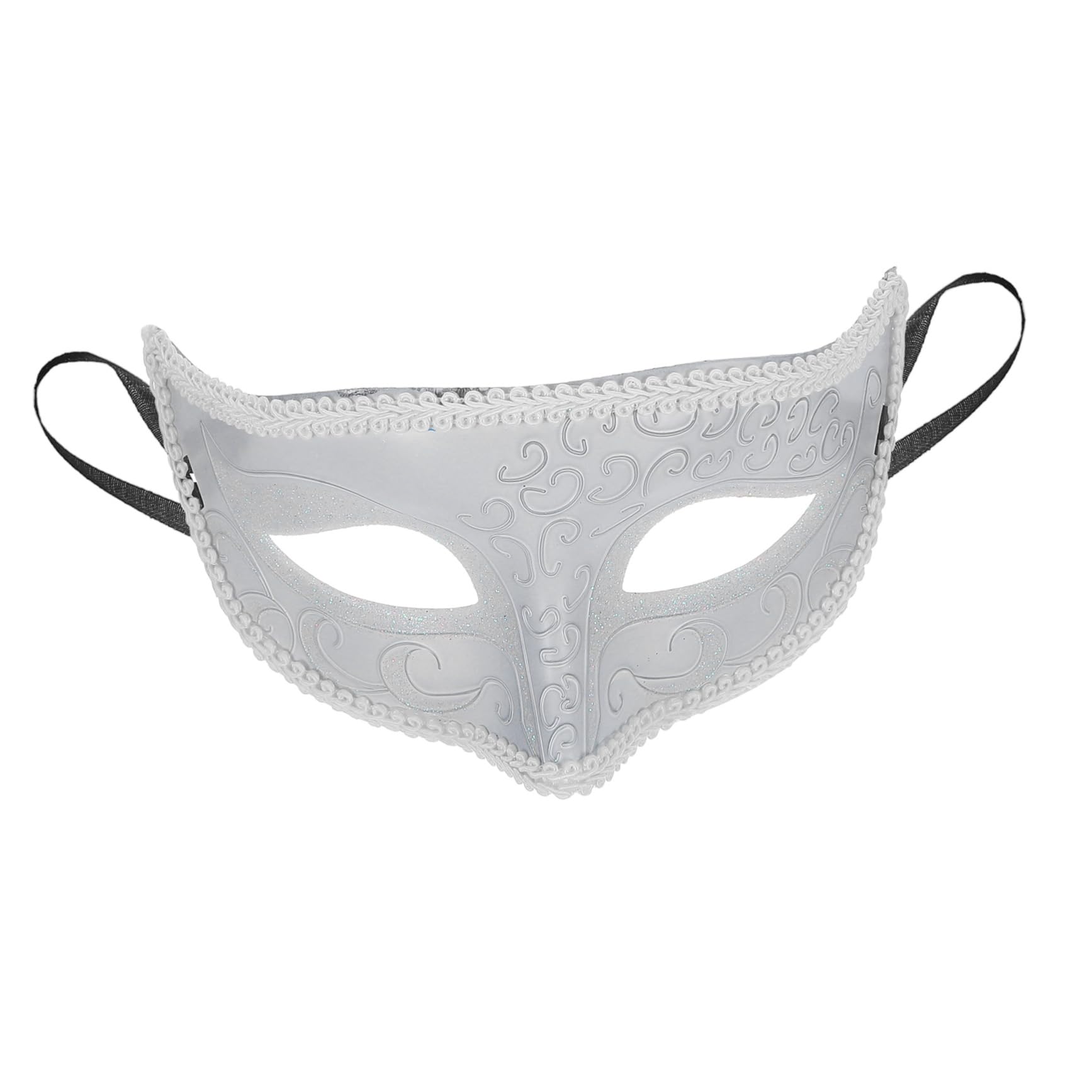TOYANDONA Mascarade Masque Masque Demi- Princesse Carnaval Fantaisie Robe Costume Rétro Halloween Dentelle Cosplay Mascarade Dentelle Cosplay
