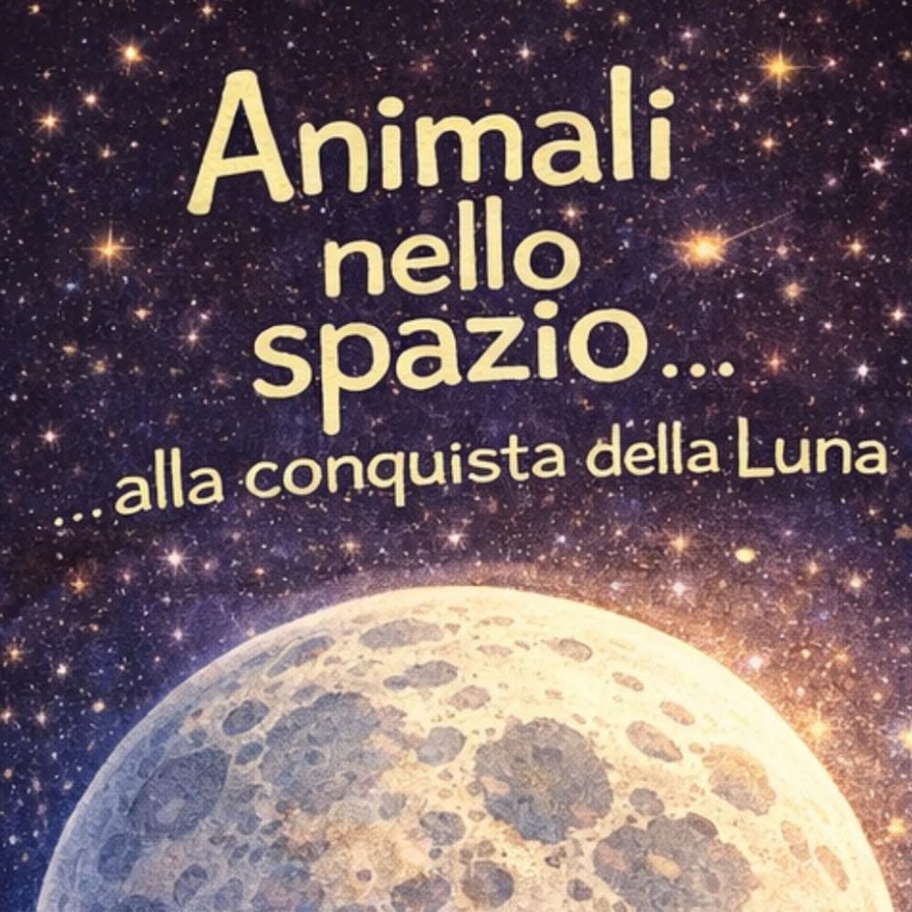 Animali nello spazio 2: Alla conquista della Luna: Una dolce avventura illustrata tra stelle, amicizia e sogni per bambini 2-5 anni