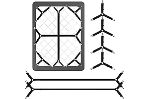 6-Piece Sheet Holder Straps for a Heavenly Sleep