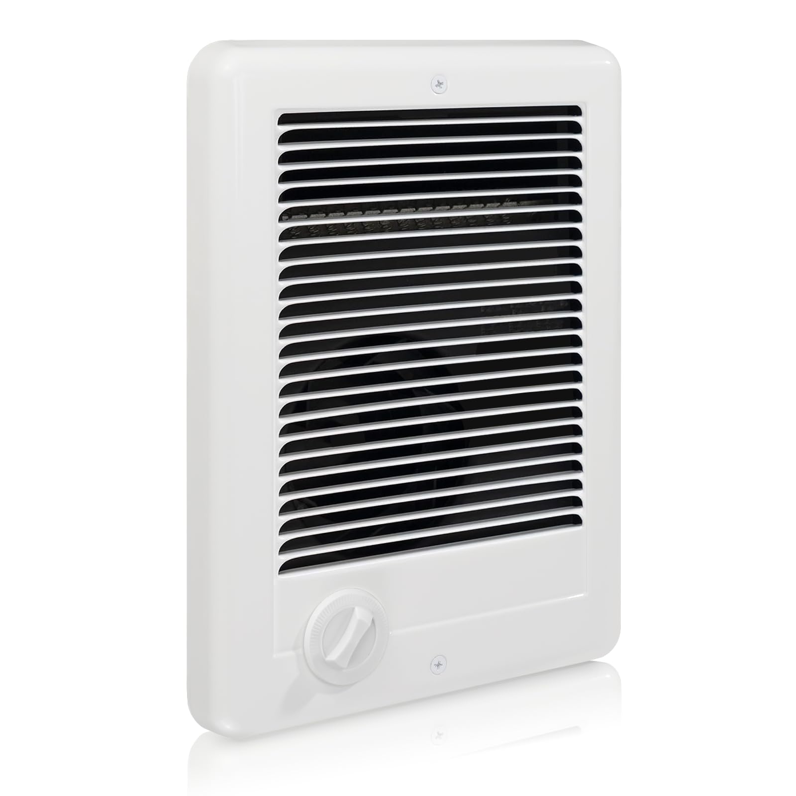 Photo 1 of CSC151TW Electric Wall Heater (Model: CSC151TW, Part: 67509) - 5120 BTU, 240V, Built-in Thermostat, Ultra-Quiet, White for Medium Rooms