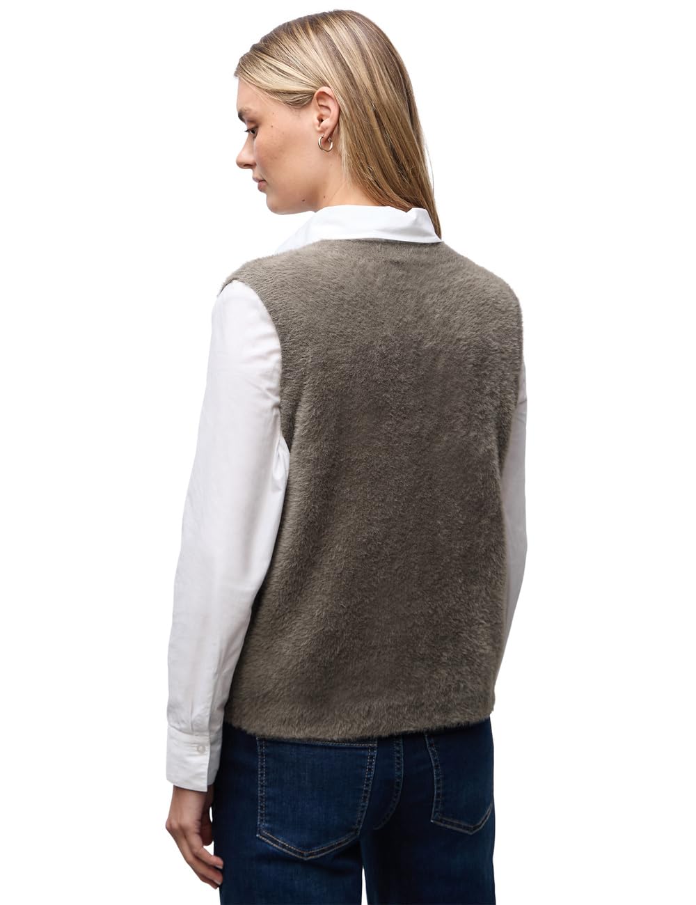 Street One Damen Ärmelloser Pullover