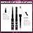 evpct 1Pcs Dark Purple Plum Matte Lip Liner and Liquid Lipstick Stain Makeup Set for women, Purple Long Lasting Smudge Proof Lipstick labiales matte mate larga duracion listip 24 hours originales,01