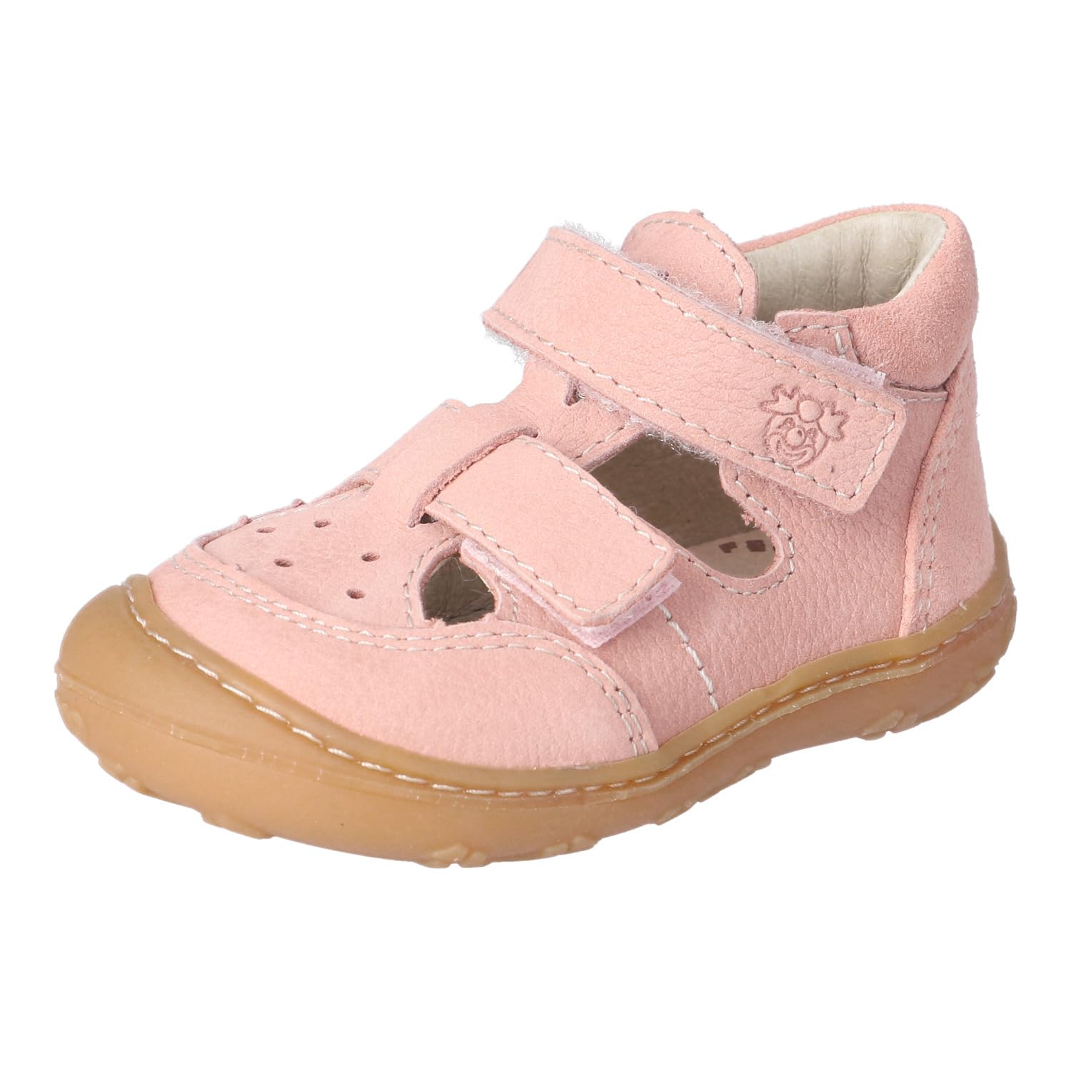RICOSTA Mädchen und Jungen Kletthalbschuhe ENI, Kinder Lauflernschuhe, Weite: Mittel, lose Einlage, terracare
