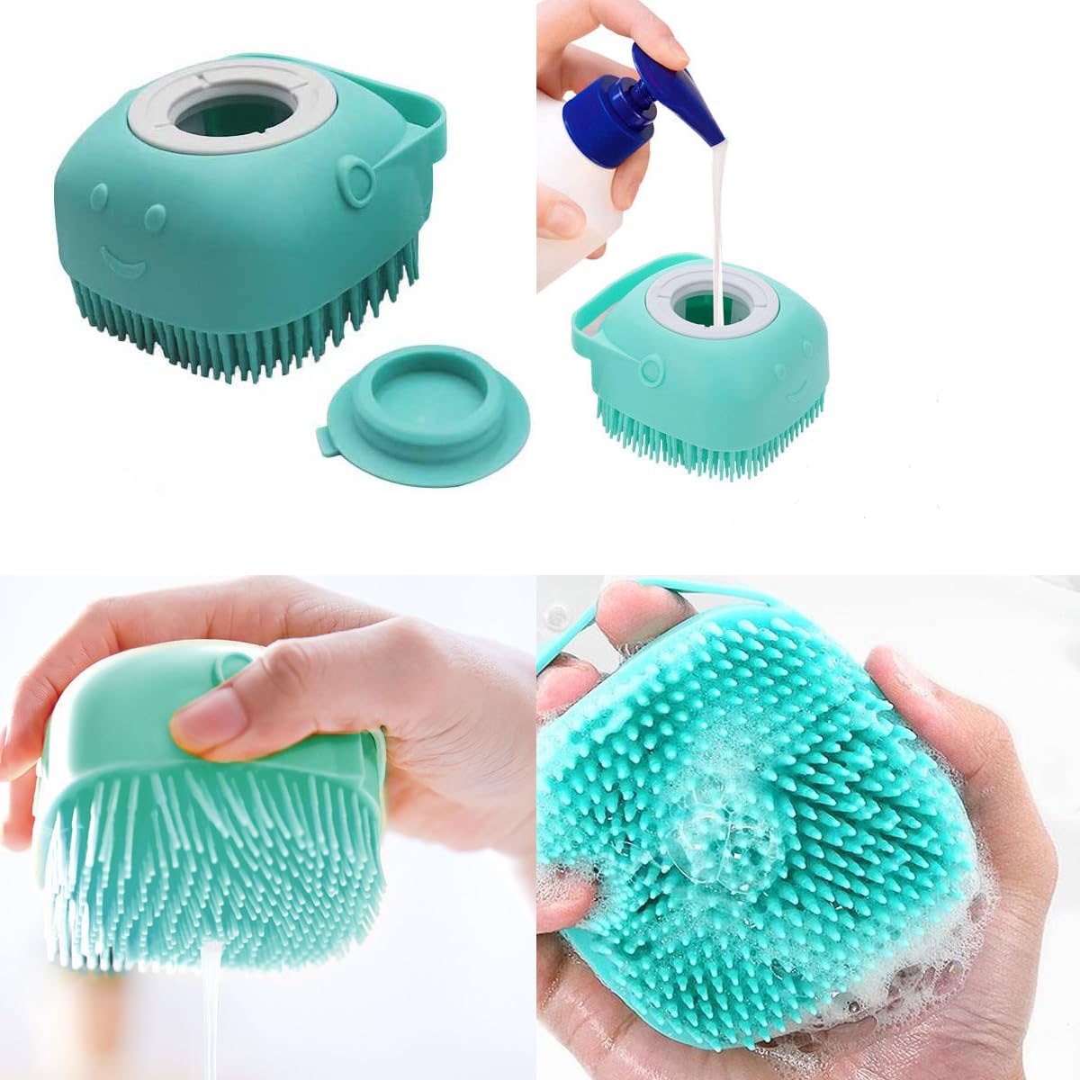 10PCS Cat & Dog Grooming Kit, Self-Cleaning Brush Removes Loose Hair, Pet Bath Brush, Massage Glove, Nail Clipper, Flea Comb - image 4