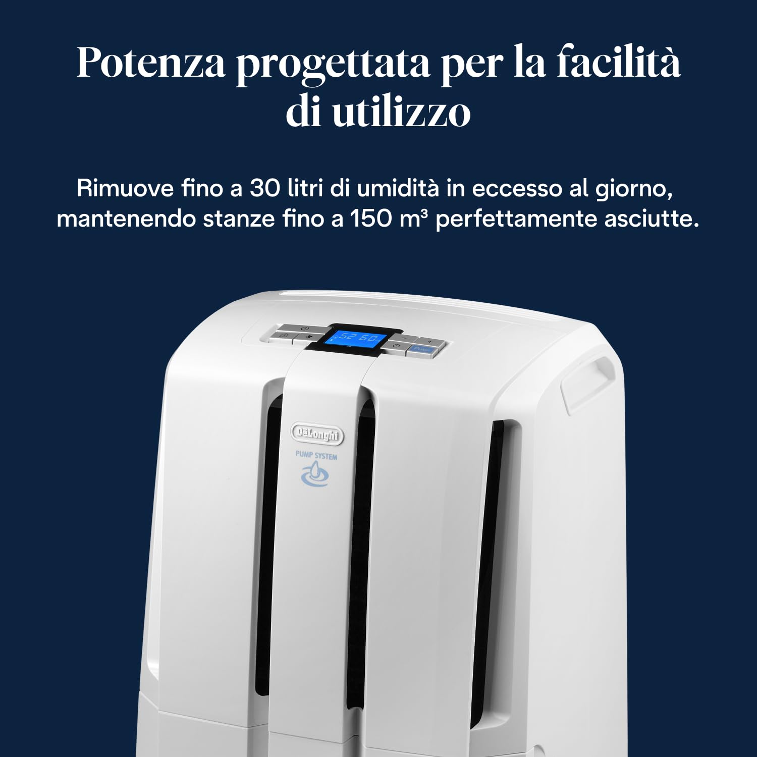 De’Longhi DD230P 7 L 51 dB 540 W Grigio