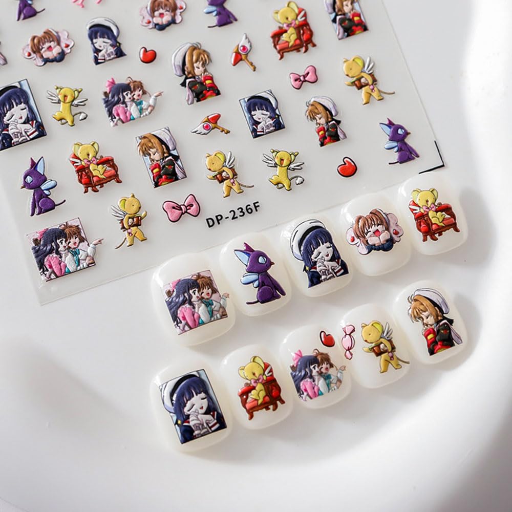 Amazon.co.jp: KLauer カードキャプターさくら ネイルシール ネイル