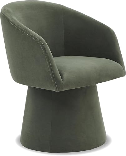 Miniatura 12 de Sillas de Comedor Giratorias Sillón de Acento Moderno Silla Lateral de Escritorio para Comedor Tocador Dormitorio Sala de Estar Sala de Lectura,