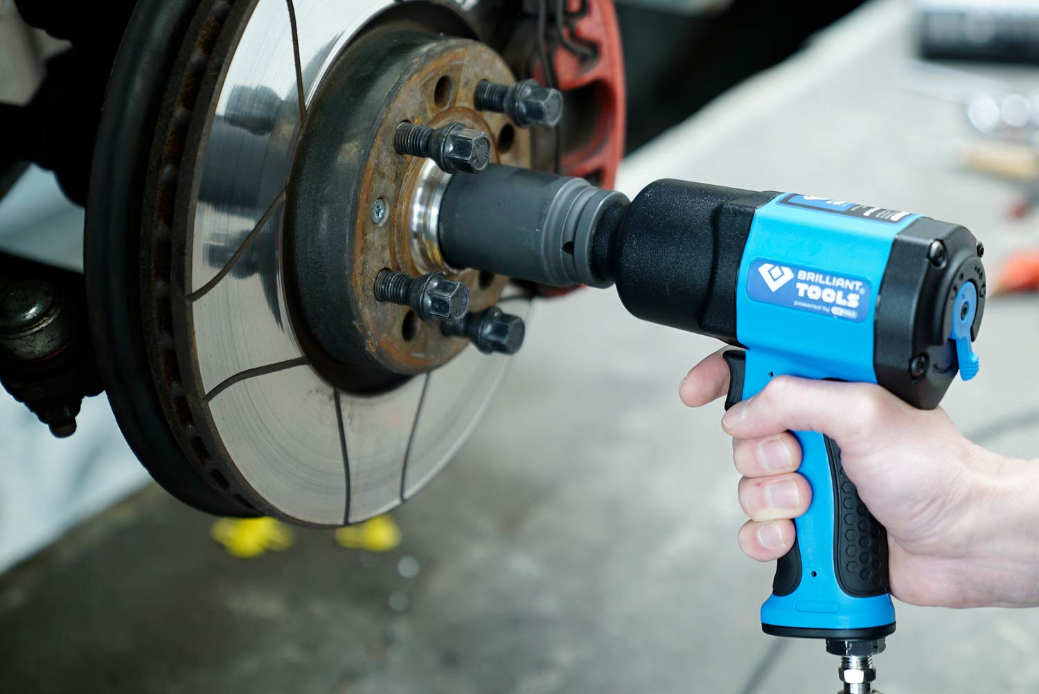 BRILLIANT TOOLS BT160200 3/4" Avvitatore ad impulsi ad aria compressa, 1.800 Nm [Powered by KS TOOLS]