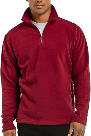 Quarter zip pullover amazon Clearance