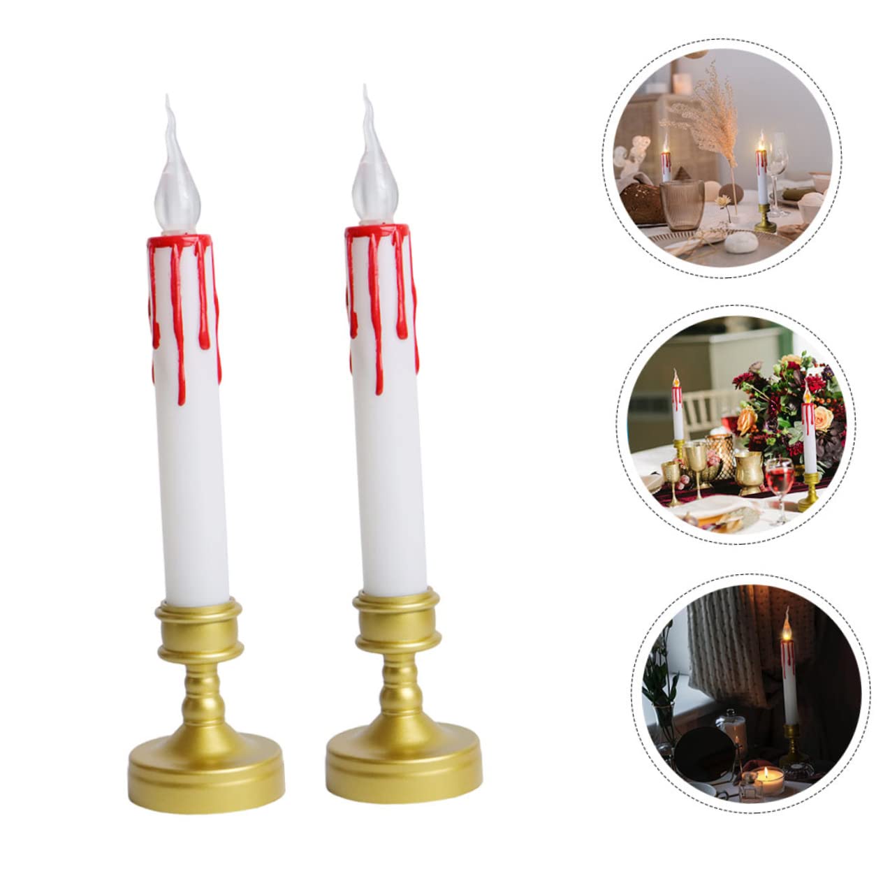 Inweder Portacandele Vetro Porta Candele - Set di 3 Portacandele Adatti a Colonna e Candele Galleggianti Portalumini Portacandele in Vetro per Centrotavola Natalizia Decorazioni Ricevimenti di Nozze