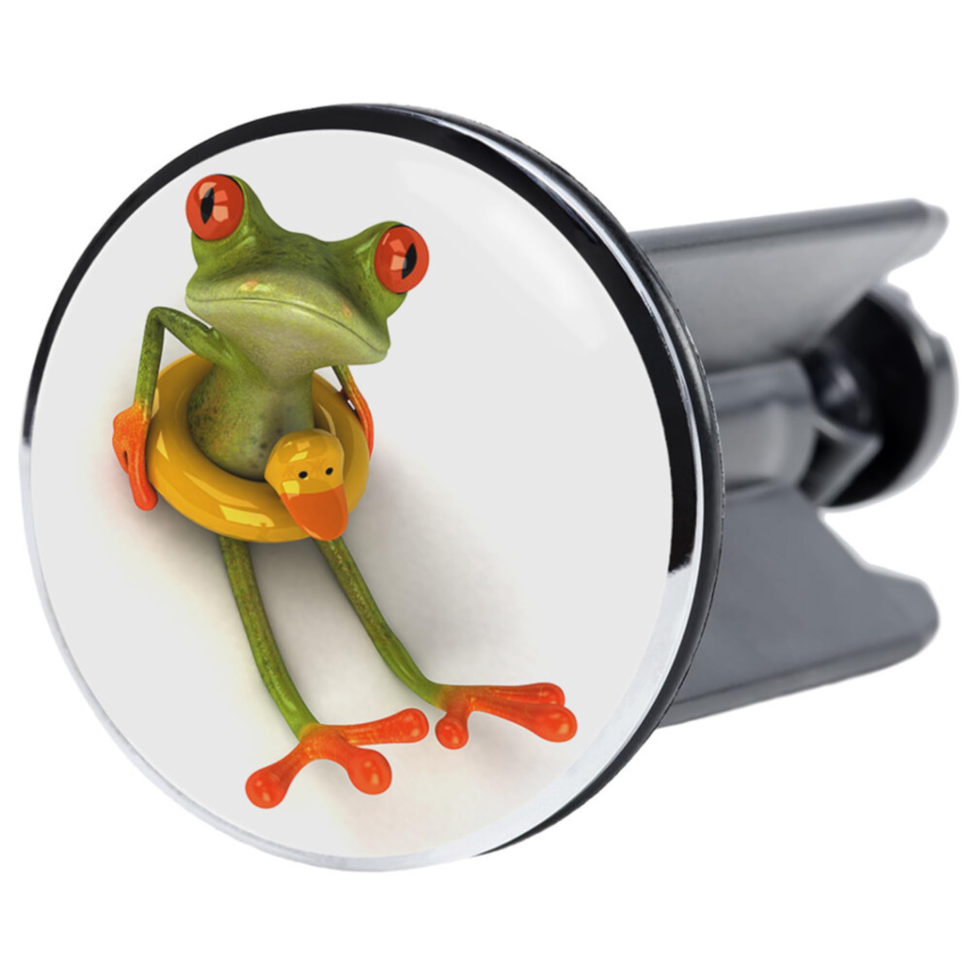 Sanilo Wash Basin Plug Frog, Beautiful 40 mm Sink Plug, Easy to Insert into the Wash Basin