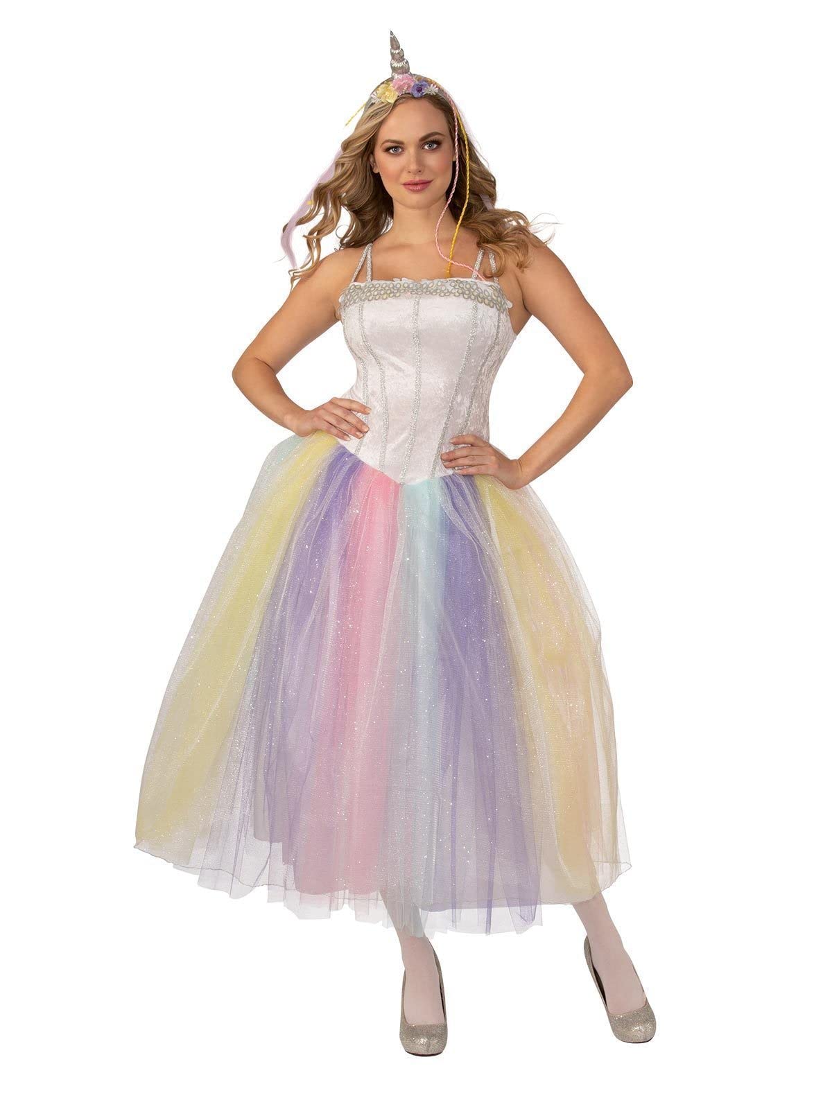 Rubies 700880_M Opus Collection Pretty Little Things Adult Unicorn Costume Sized, Shown, Medium