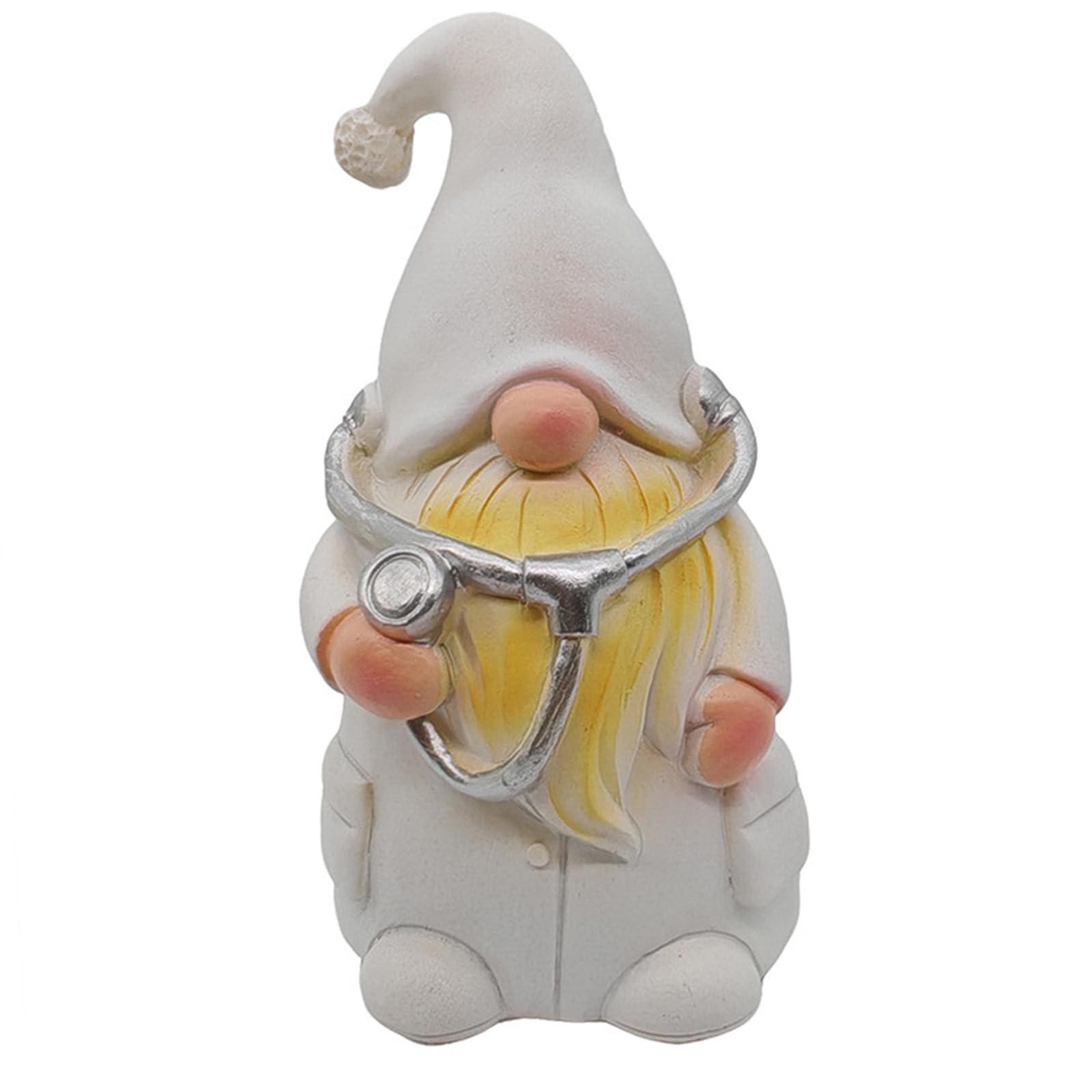 ZBIianxer Gnomes Healthcare Worker Statue Resin Ornament Clinic Offices Display Nurse Appreciation Gift