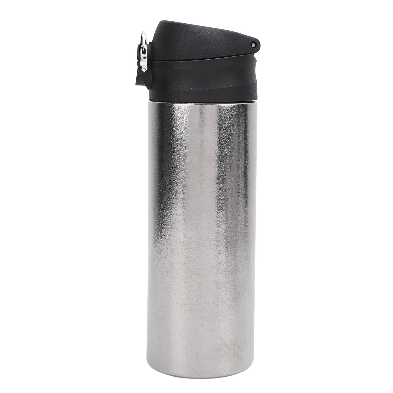Bewinner Isolierter Kaffee-Reisebecher von Pure Ti mit Springendem Deckel, 450 Ml Großer Thermobecher, Auslaufsichere Heiß- und Kaltwasserflasche für Büro, Zuhause, Geschäft