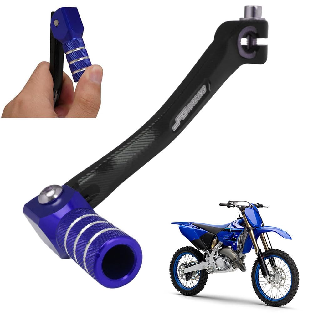 Sélecteur de vitesse moto CNC bleu universel pour Dirt Pit Bike 50cc-125cc