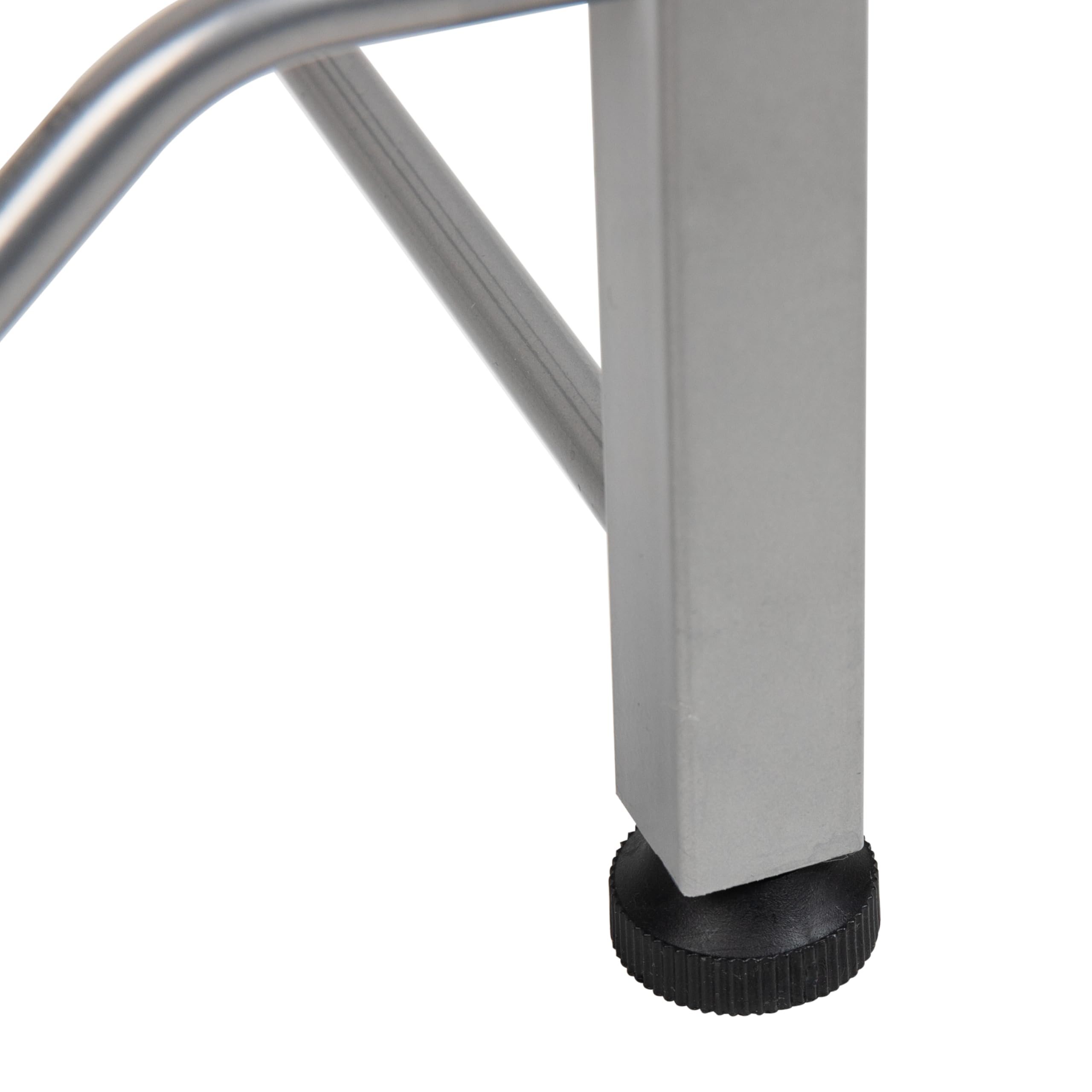 Mind Reader Wasserkrugständer, für vier 1,8 l Krüge, Wasserkühler, Regal, Metall, 34,9 cm L x 34,9 cm B x 104,4 cm H, Silber