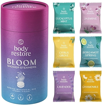 身体舒缓淋浴蒸汽球 - 芳香疗法礼品套装