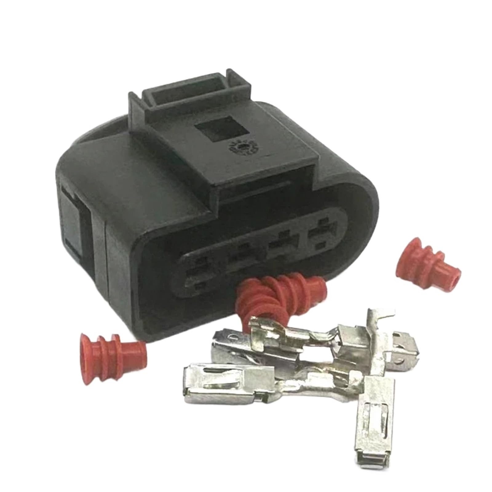 Conector de bobina de encendido VW de 4 pines con arnés protector 8K0973724 3