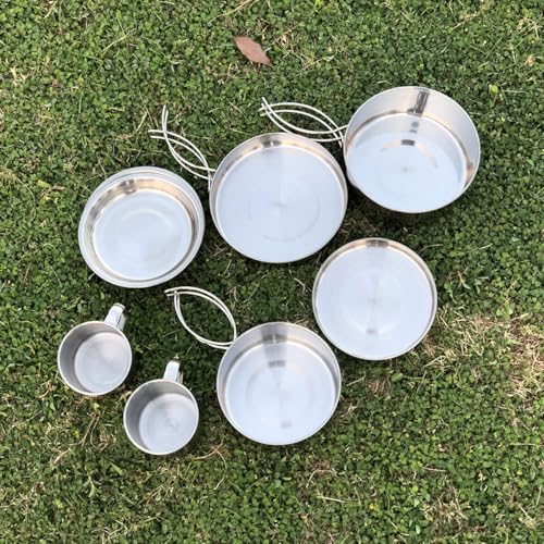 Vaisselle de camping en inox premium | Ustensiles durables