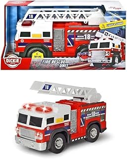 Majorette - Unidad de Bomberos, Color Blanco, 30 cm, Talla única