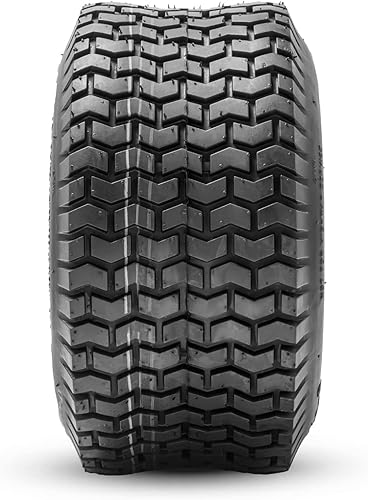 Miniatura 8 de HALBERD Neumático apto para césped de 18 x 9.50-8 para cortacésped y jardín, gran tracción de 18 x 9.5-8 para tractores de jardín, cortacéspedes,