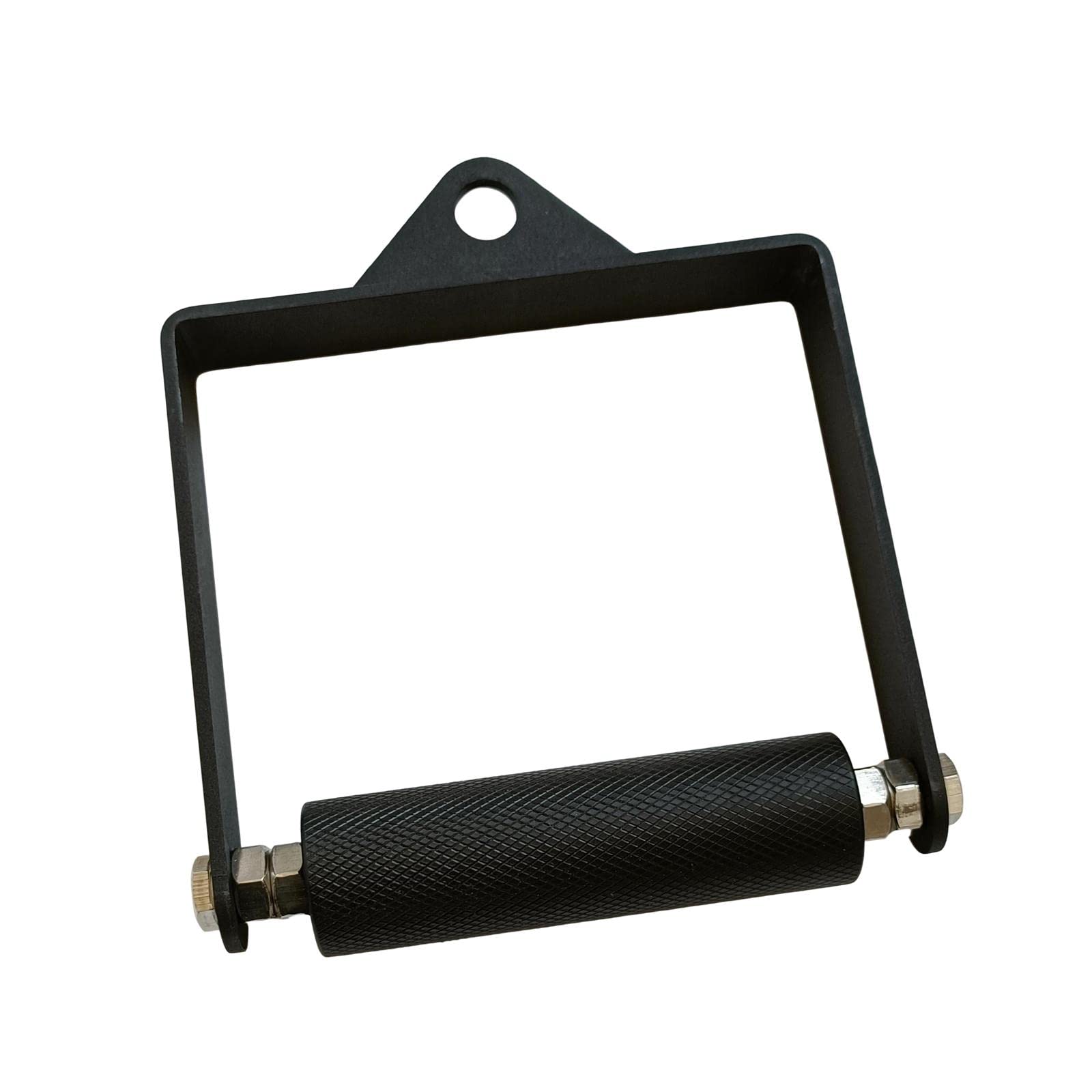 UJEAVETTE® D Row Handle Single Cable Attachment Handle Non Slip Rowing LAT Pulldown Bar Mesh Texture 4Cm-image-27