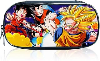 Son Goten Astuccio Per Matite, Immagazzinaggio Ad Alta Capacità Della Custodia per Matita, Stampa Del Fumetto Della Borsa Della Matita Con La Chiusura Lampo Stoccaggio Di Caso Della Penna
