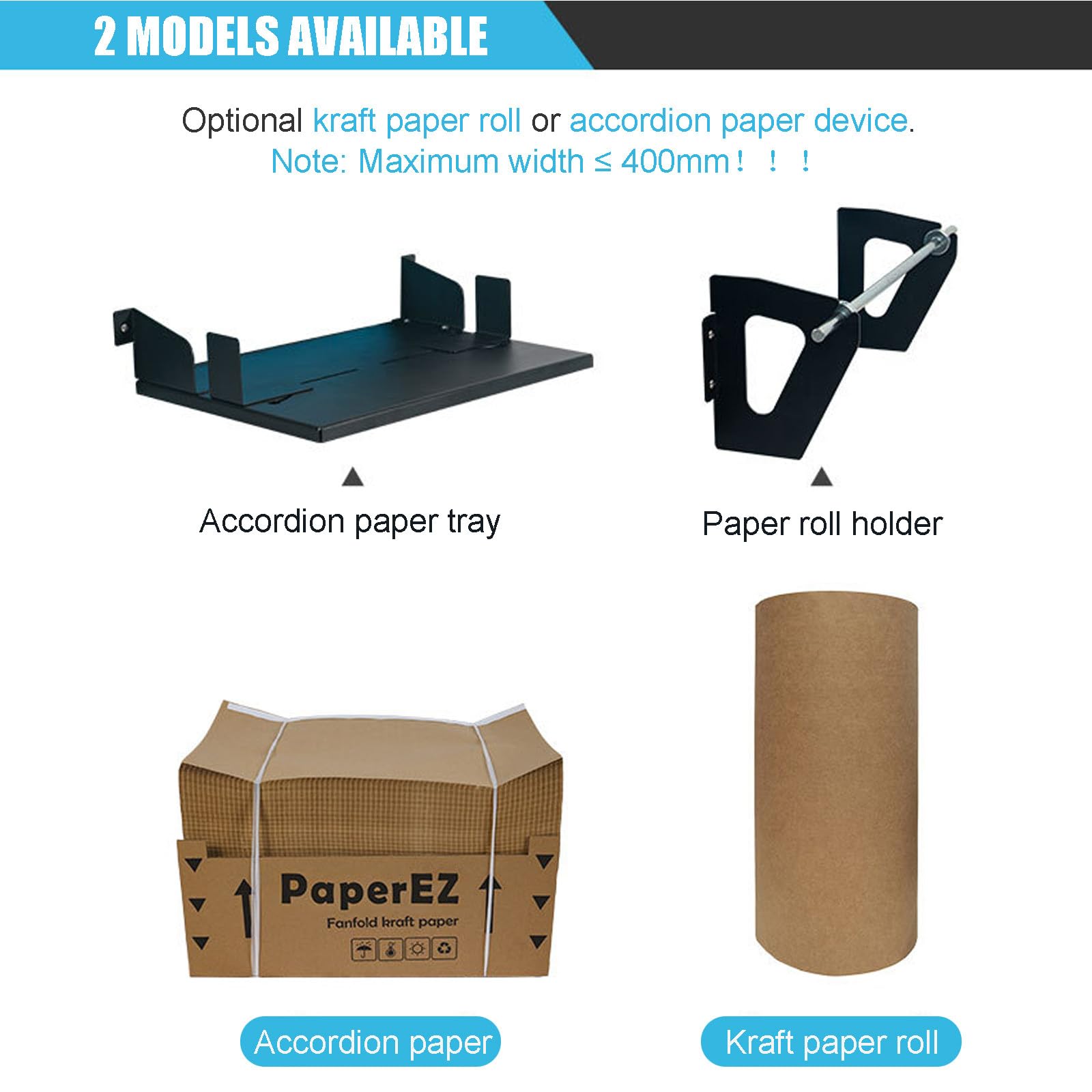 Macchina per la produzione di cuscini di carta, velocità 10 m/min, larghezza 40 cm, lunghezza personalizzata 25-999 cm, ideale per imballaggi e-commerce, alternativa ecologica al pluriball