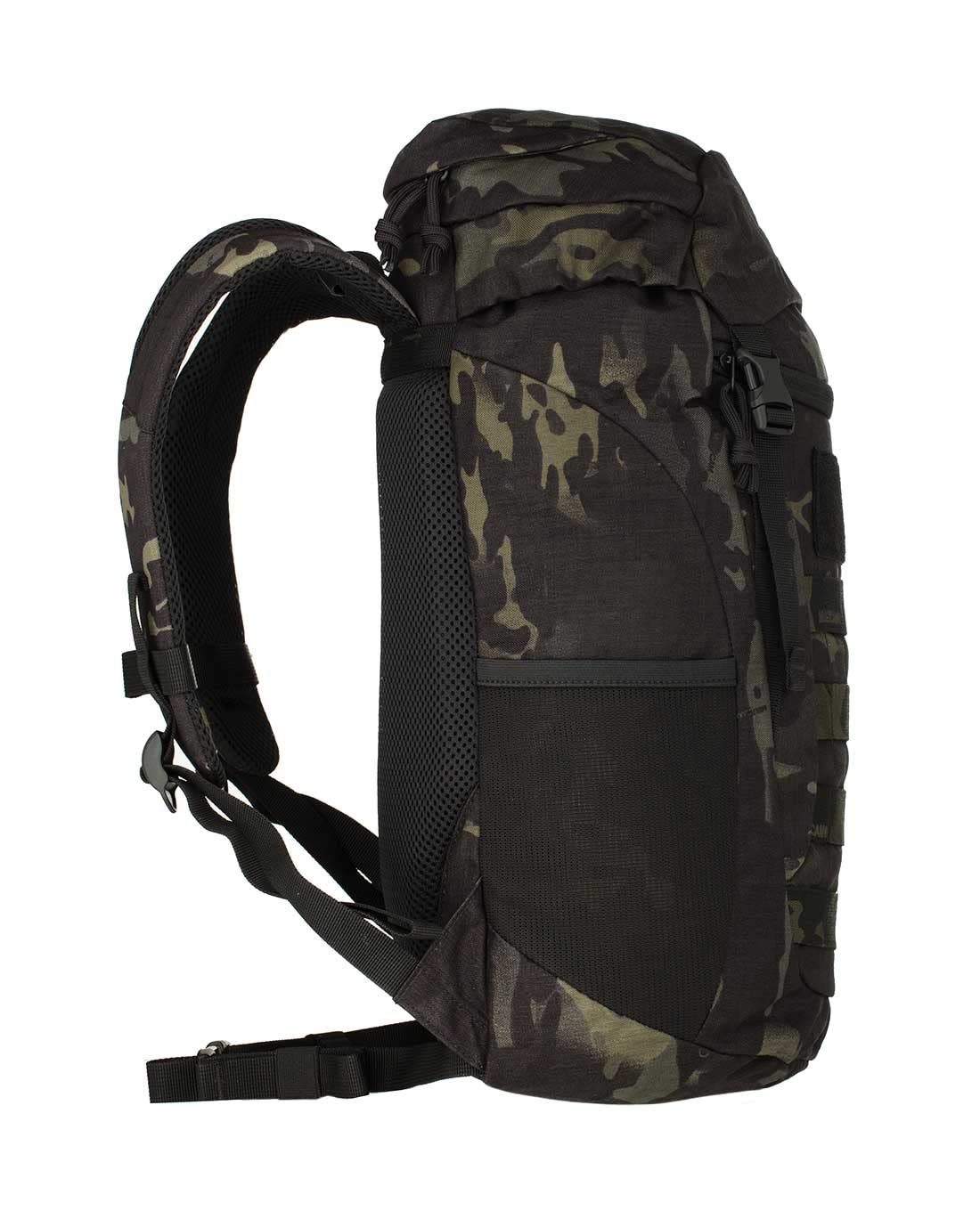 Tasmanian Tiger TT Wokin 15 Kinder Wander-Rucksack mit Brustgurt und Hüftgurt, 15 Liter Volumen (Multicam Black)