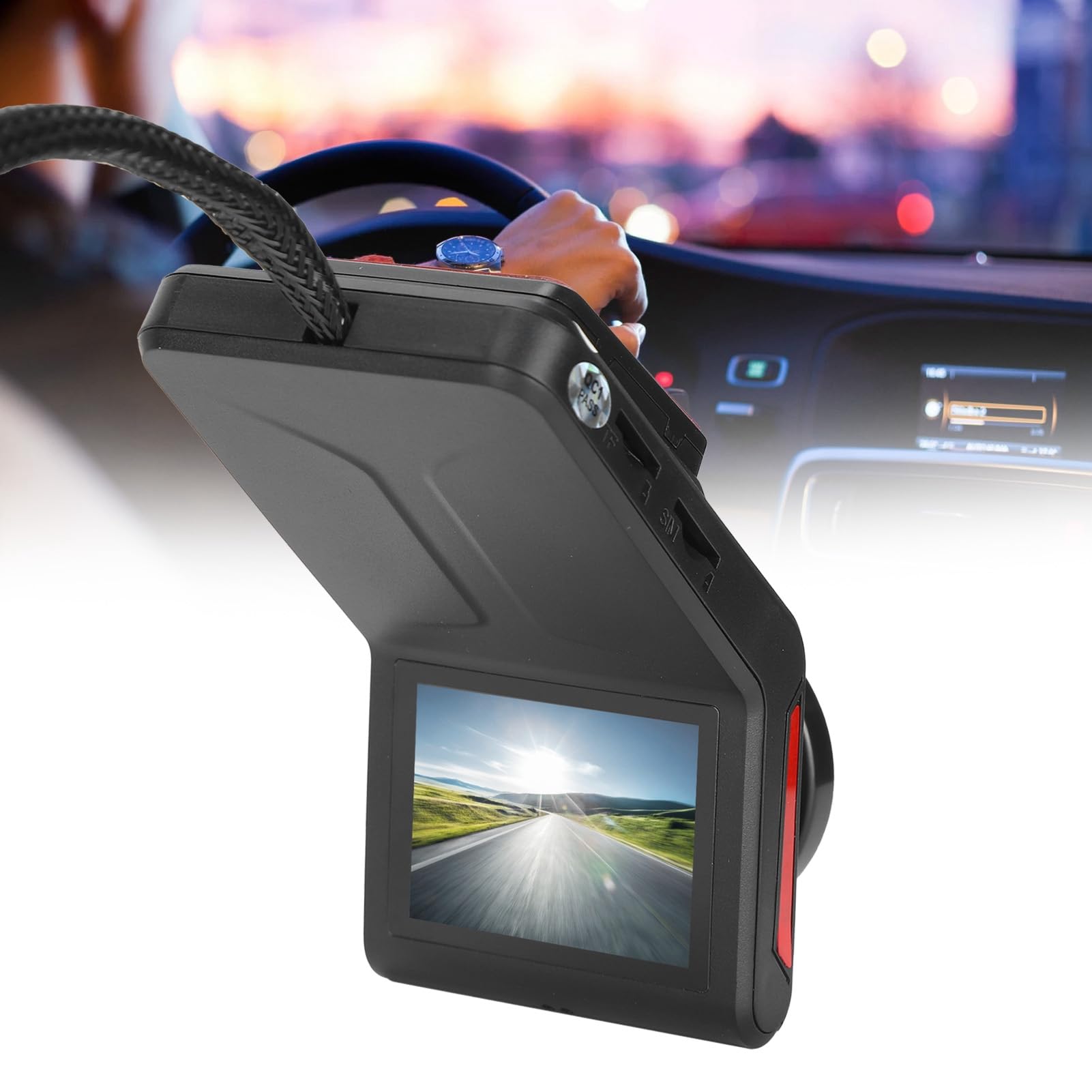 Bewinner Kamera Samochodowa Bewinner K18 4G LTE z Dwoma Obiektywami i WiFi GPS, Rejestrator Jazdy 1080P z Przodu i 480P z Tyłu do Zdalnego Monitorowania 24/7, Noktowizor i Tryb Parkowania