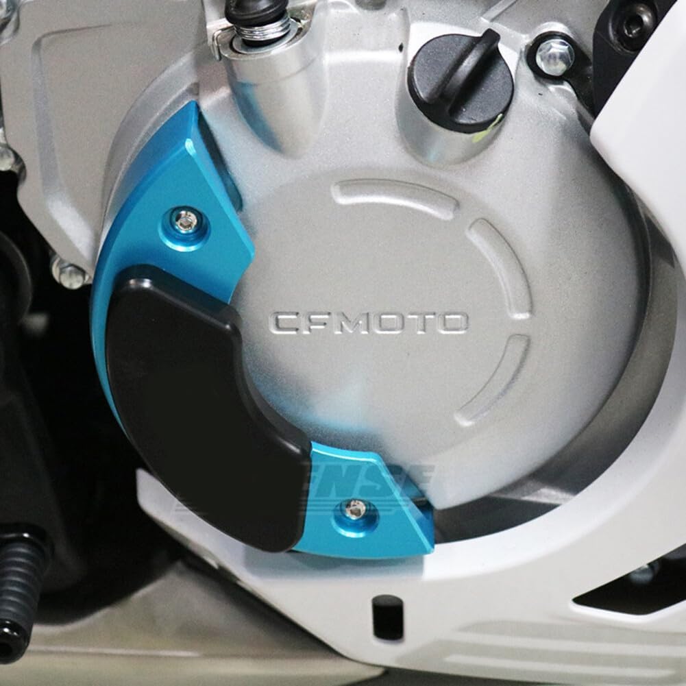 ALmart Motorcycle Engine Guard Case Protector Cover Frame Slider Fit for CFMOTO 675SR-R 675SS 675NK Black