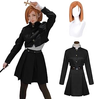 Sponsored Ad - Kugisaki Nobara Cosplay Costume for Adults, Cosplay Festival, Kugisaki Nobara Cosplay Costume, Includes Wi...