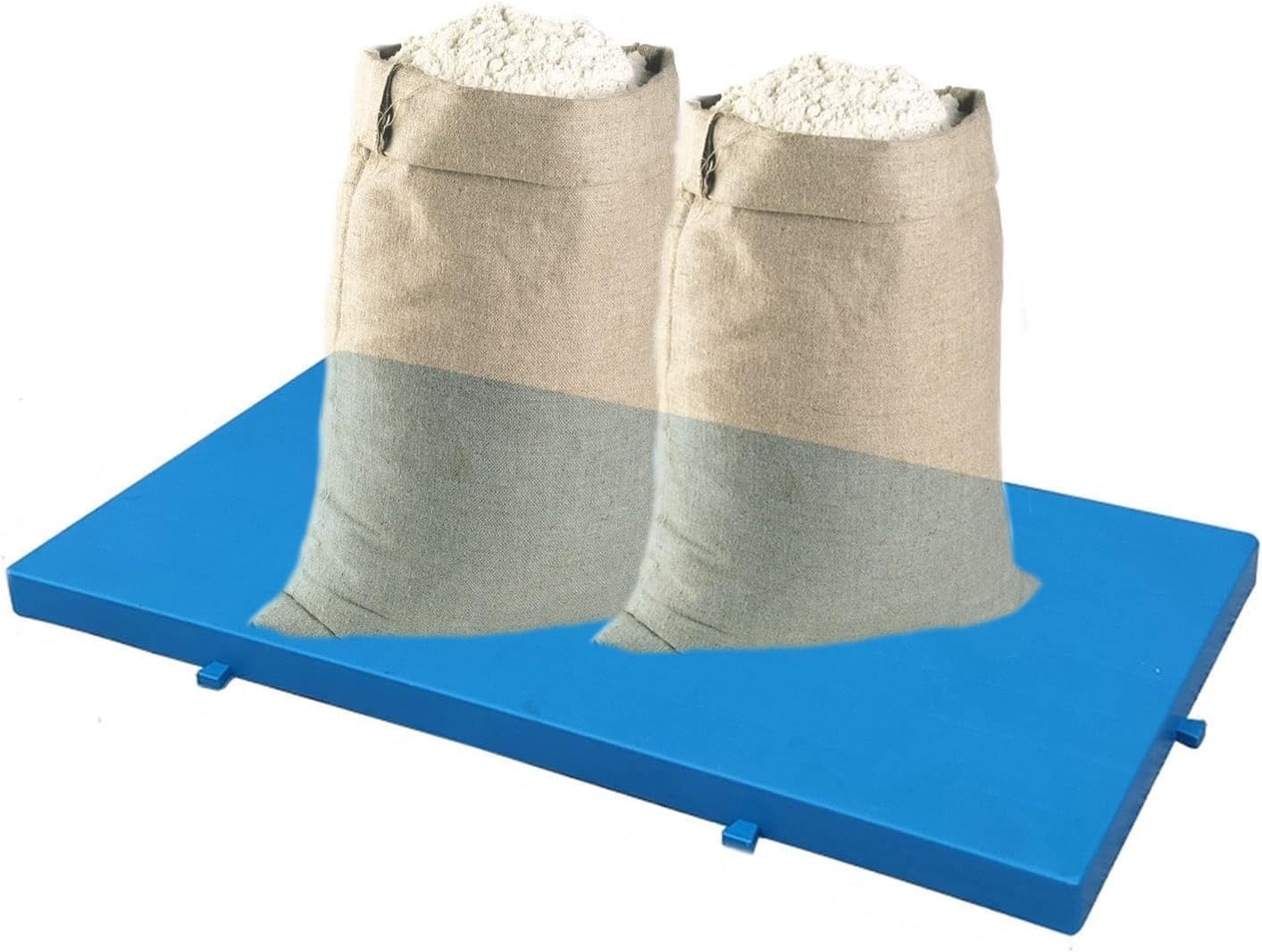 LNNW Plastic pallets for Basement and Warehouse Storage, Storage mats for Goods, Transfer Trays, Waterproof partitions Floor Pallets for Garage Supermarket Basement