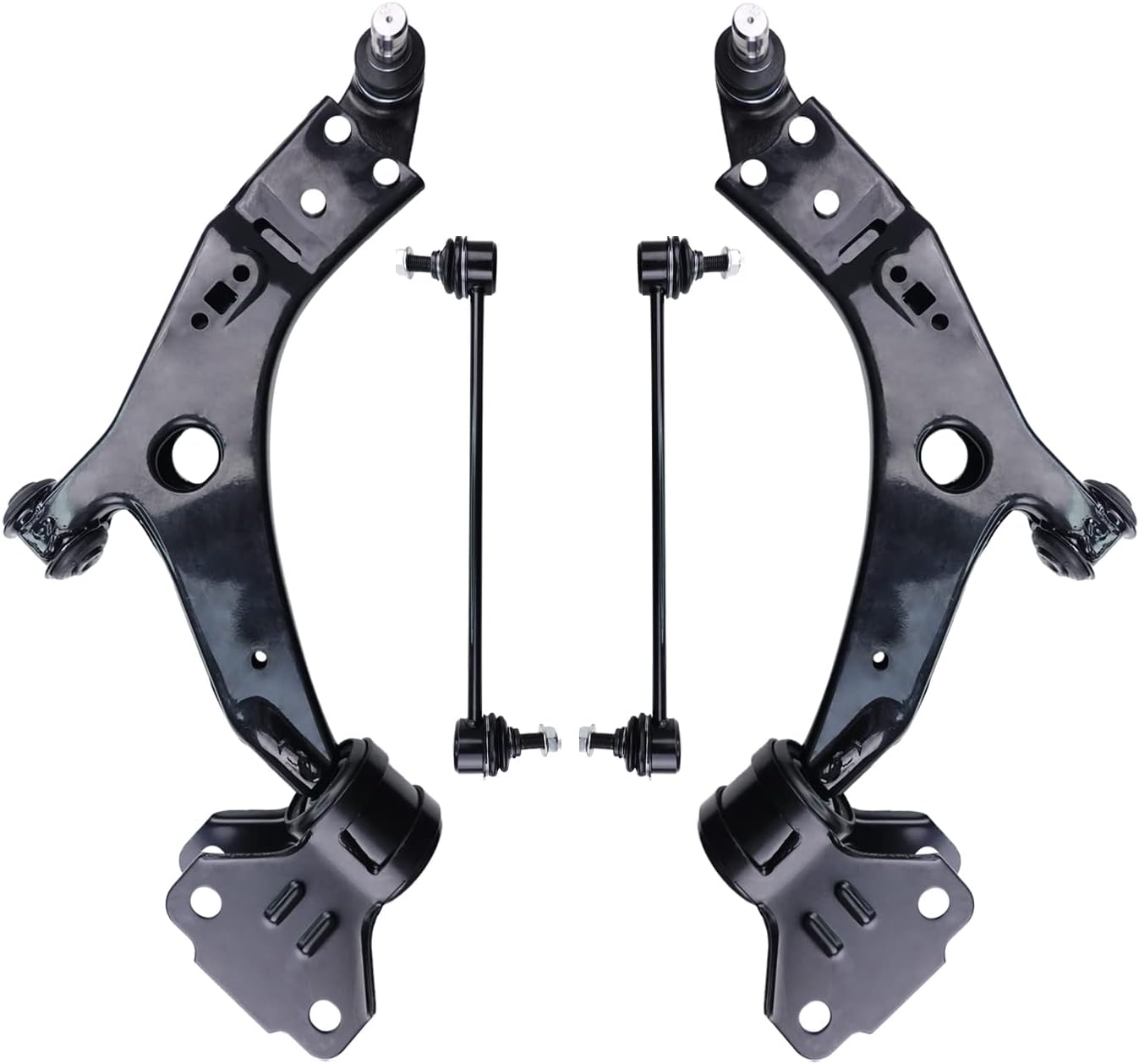 Suspension Kit, Replacement For Front Lower Control Arm Ball Joint Sway Bar End Link Compatible With 2013-2019 Ford Escape - 4 Pcs