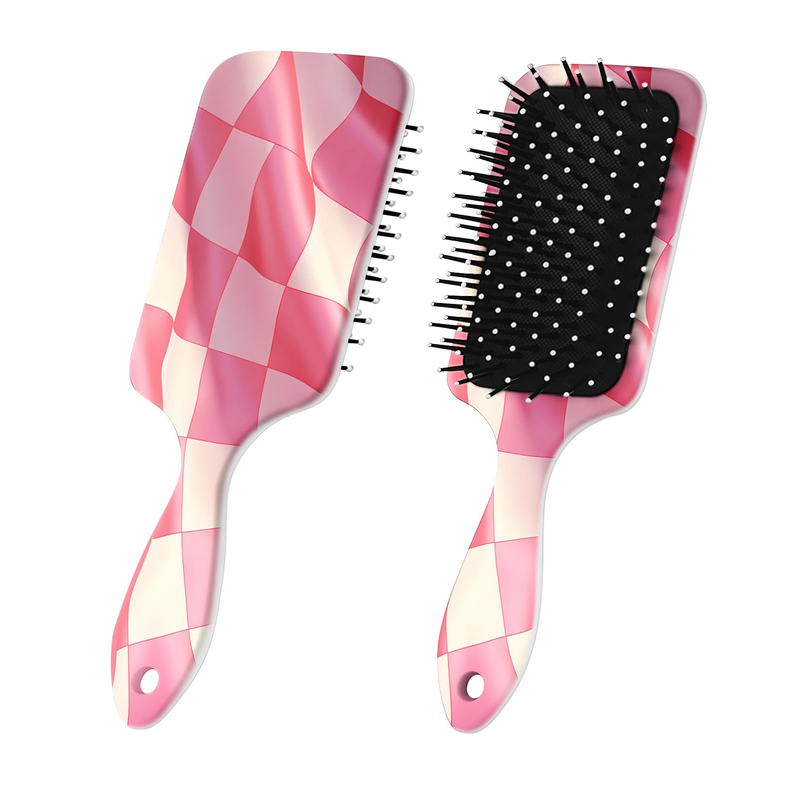 GABraden Paddle Detangler Hair Brush,Soft Bristles for Effortless Tangle Removal,Minimal Frizz and Breakage,Cute Detangling Hair Brush for Women Men