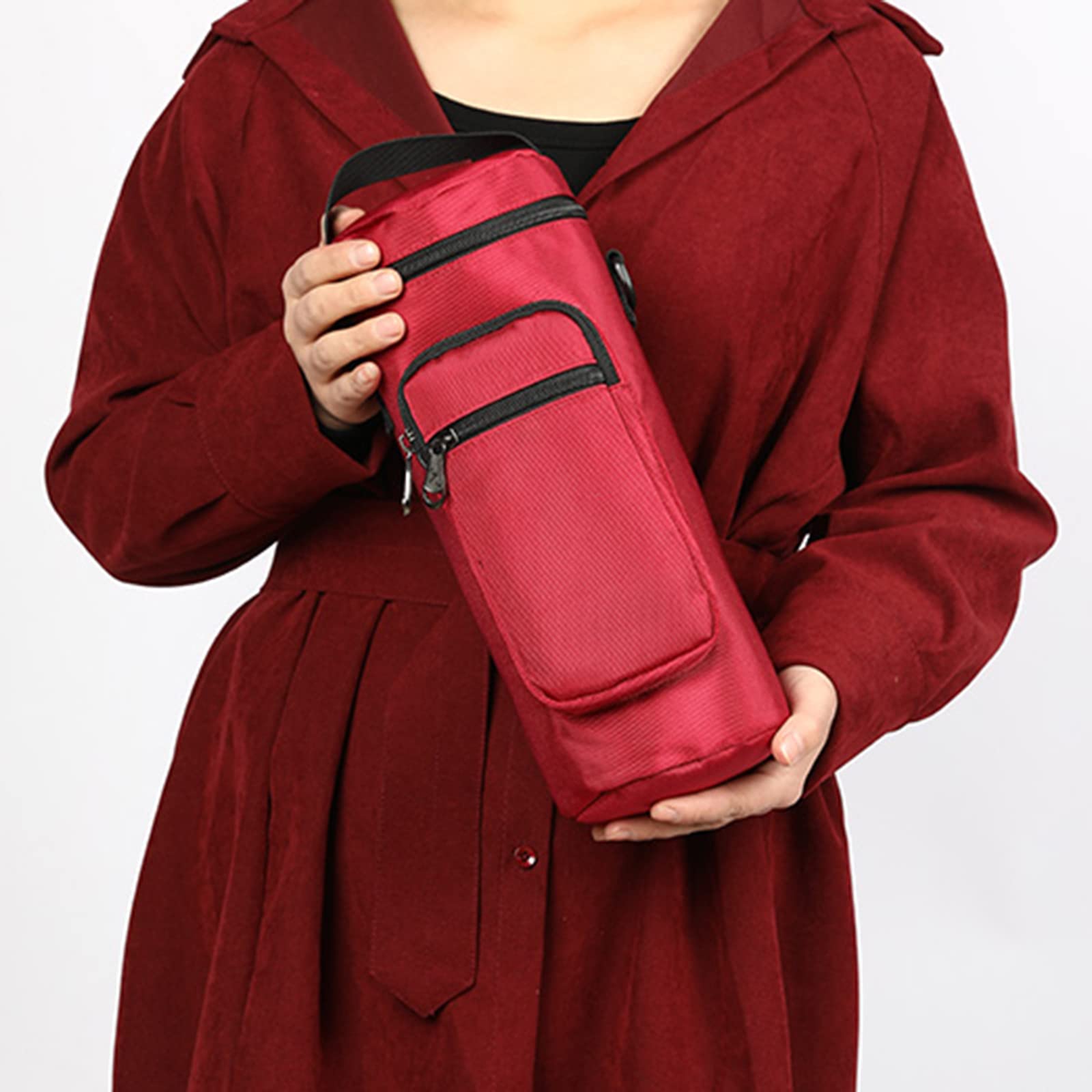 Sac Isotherme Porte-bouteille 64 Oz - Néoprène Floral - Bandoulière Réglable